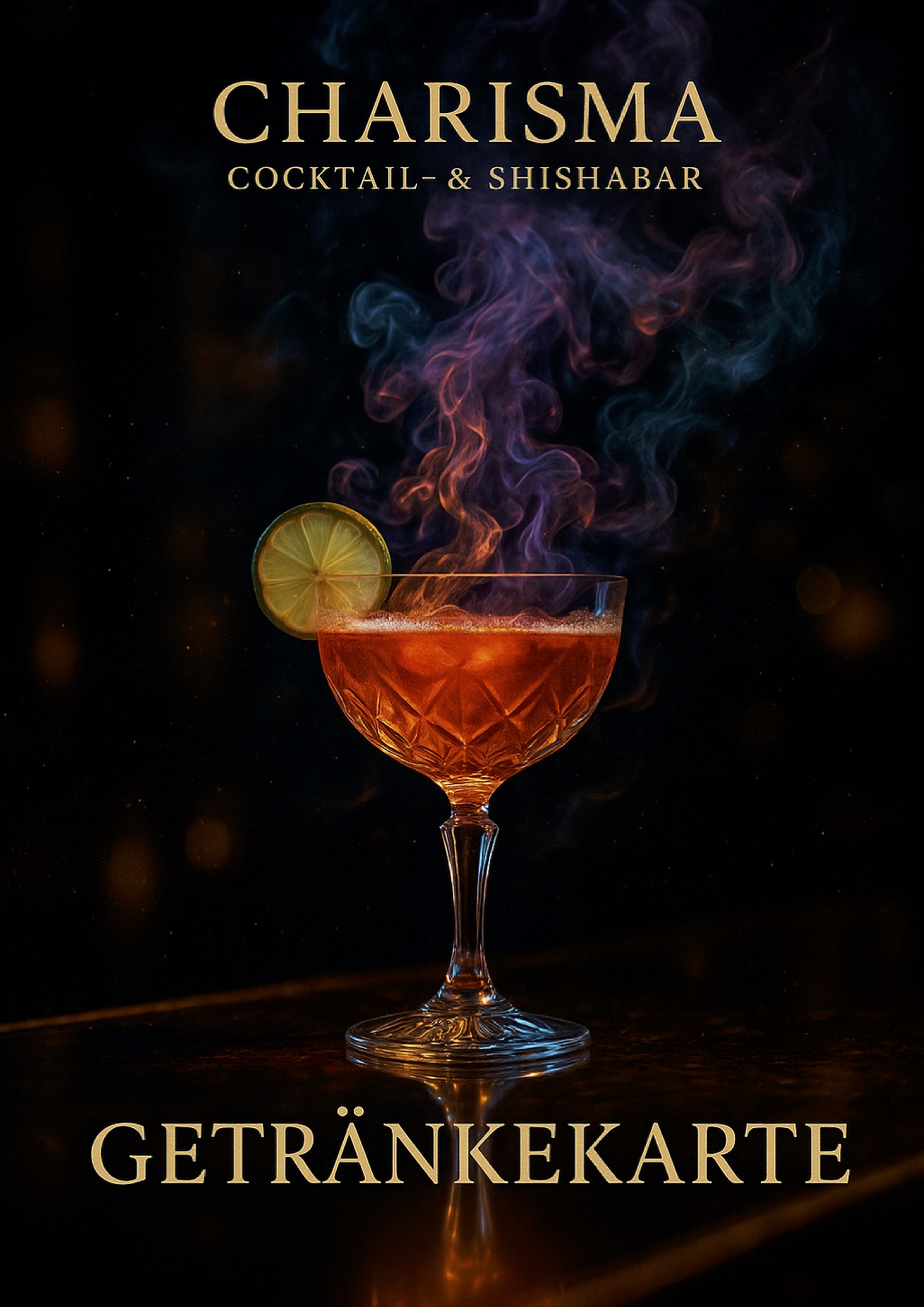 Getränkekarte Seite 1